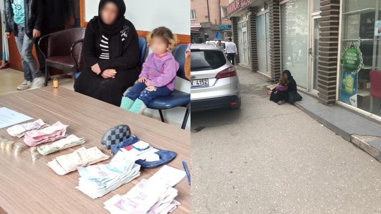 Bursa'da dilencinin üzerinden çıkan para şoke etti! 1 saat sonra tekrar dilenirken yakalandı