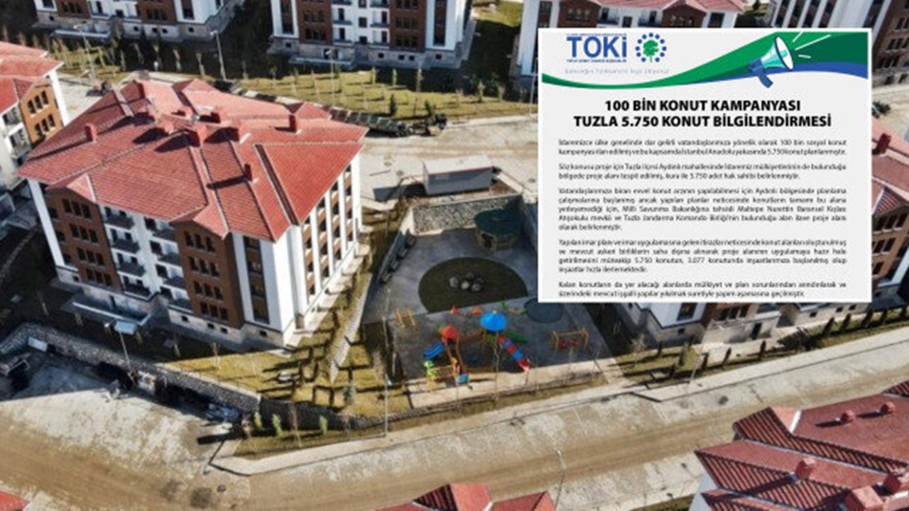 TOKİ'den İstanbul'da inşa edilecek konutlar hakkında açıklama