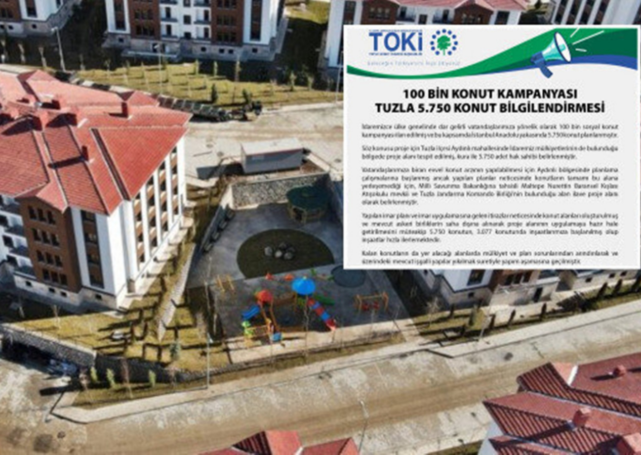 TOKİ'den İstanbul'da inşa edilecek konutlar hakkında açıklama