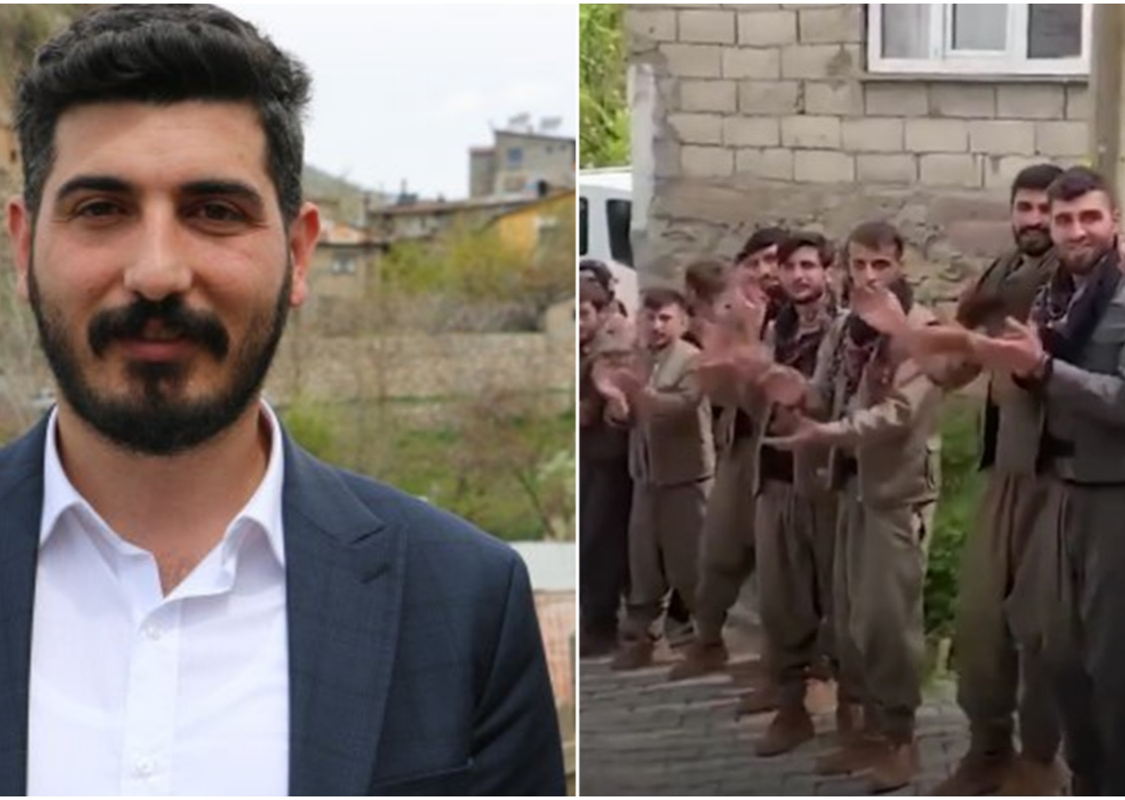 Dağdaki teröristlerin giydiği kıyafetlerle karşılanan HDP'li Onur Düşünmez'den skandal açıklama: Sandıkları kıracağız, cezaevlerinin kapılarını kıracağız