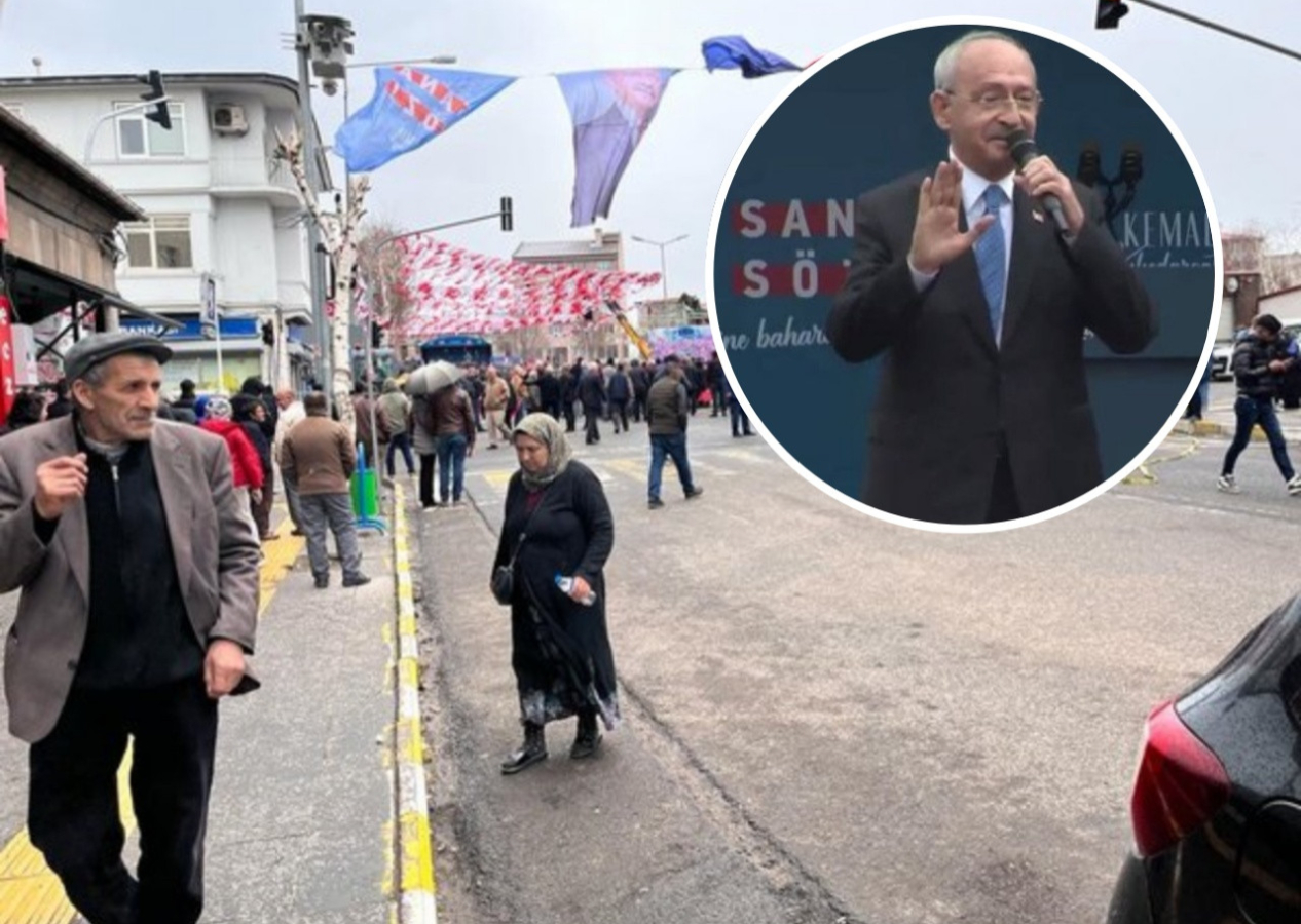 Kılıçdaroğlu'ndan Ardahan'da gaf! Vatandaşlar alanı terk etti...