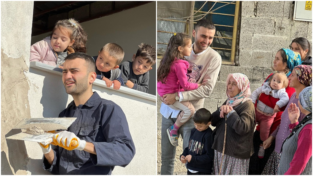 CZN Burak, evi hasar gören depremzedenin imdadına yetişti! Takipçilerinden tam not aldı
