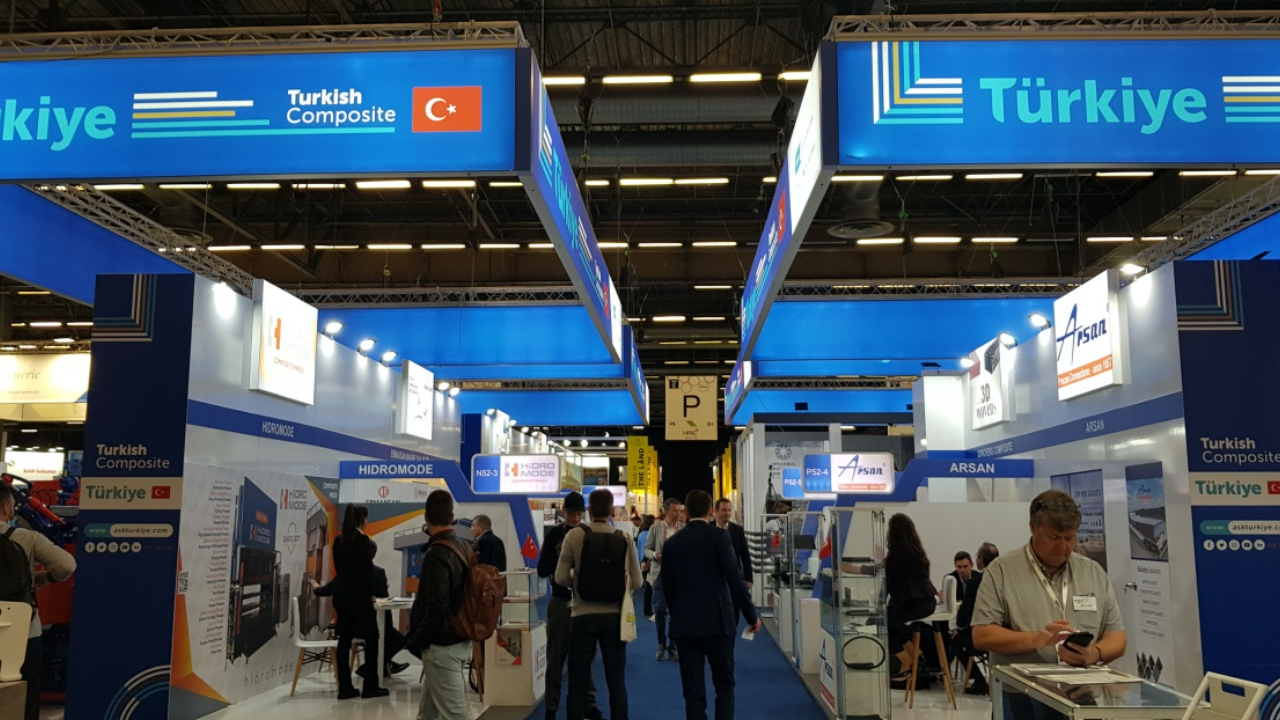 Türkiye uzay çağının fuarı JEC World'de yerini aldı
