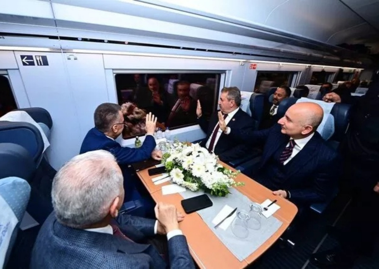 Ankara-Sivas Hızlı Treni ilk seferi için başkentten hareket etti!