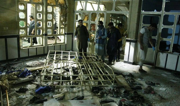 Afganistan'da camiye saldırı...Çok sayıda ölü var...