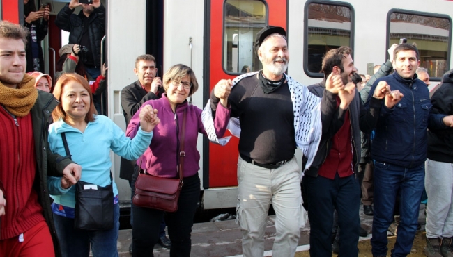 Doğu Ekspresi’ne Erzurum’da renkli karşılama!