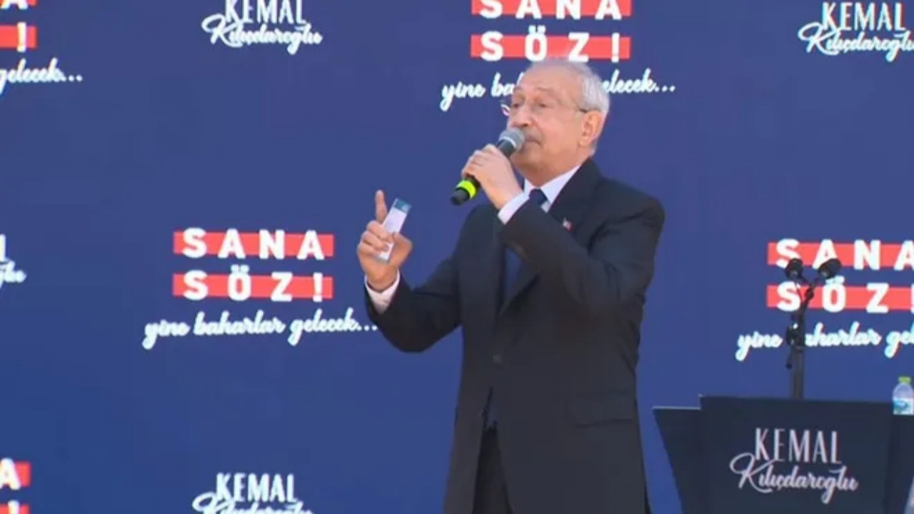 Kemal Kılıçdaroğlu'ndan Sinop mitingi