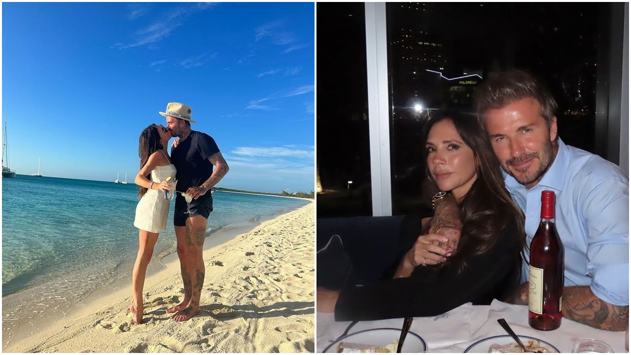 Victoria Beckham'dan ilginç kutlama! Eşi David Beckham'ın beyaz iç çamaşırlı halini paylaştı