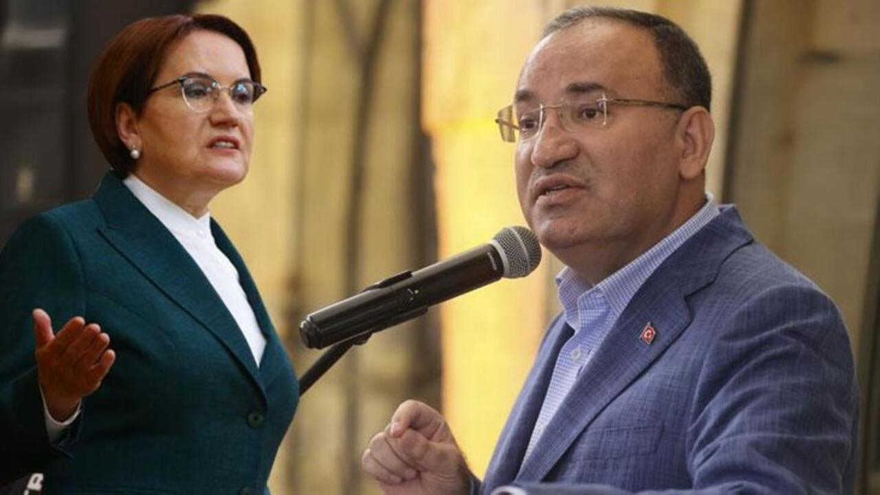 Adalet Bakanı Bekir Bozdağ'dan İYİ Parti lideri Meral Akşener'e rest!