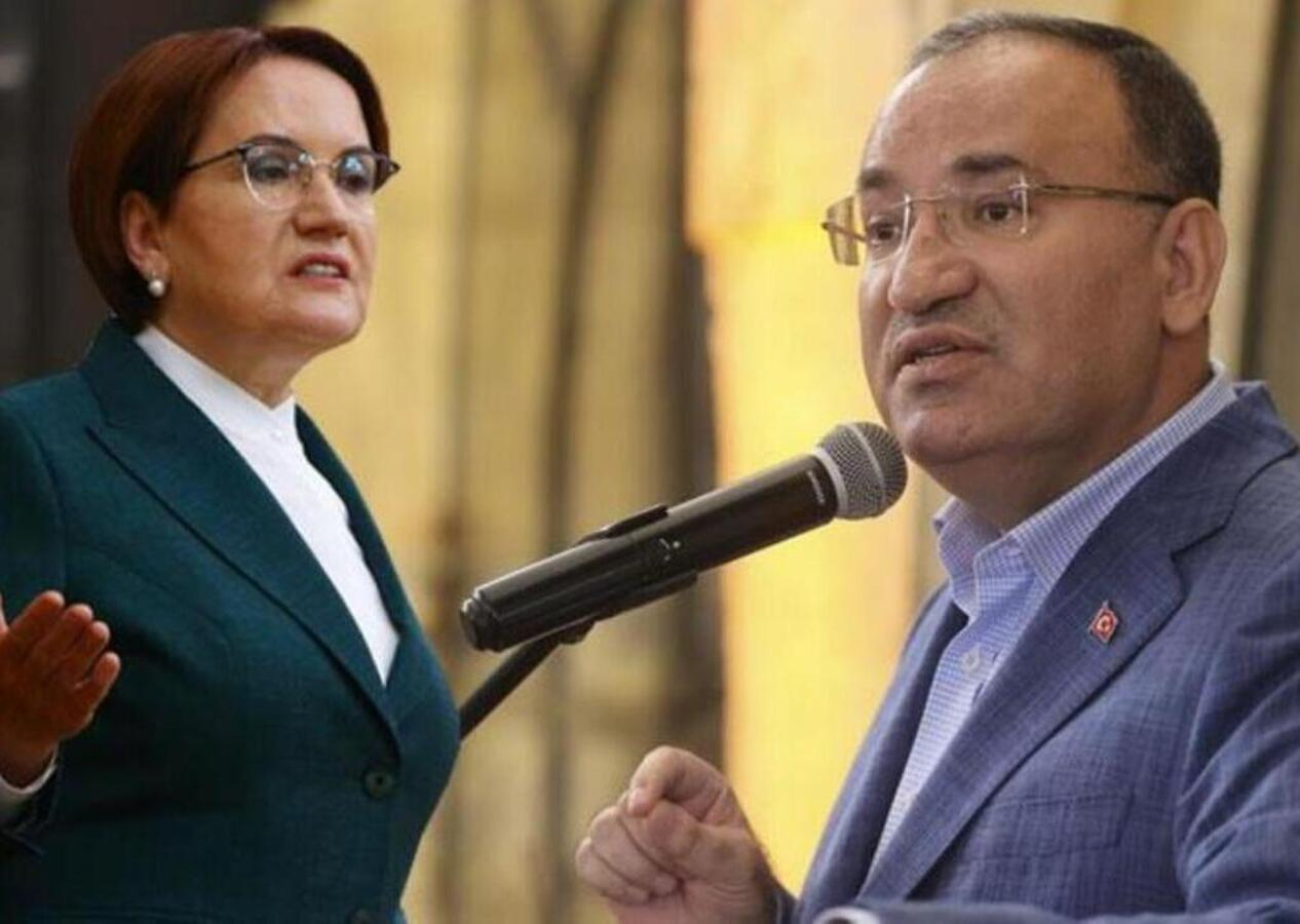 Adalet Bakanı Bekir Bozdağ'dan İYİ Parti lideri Meral Akşener'e rest!