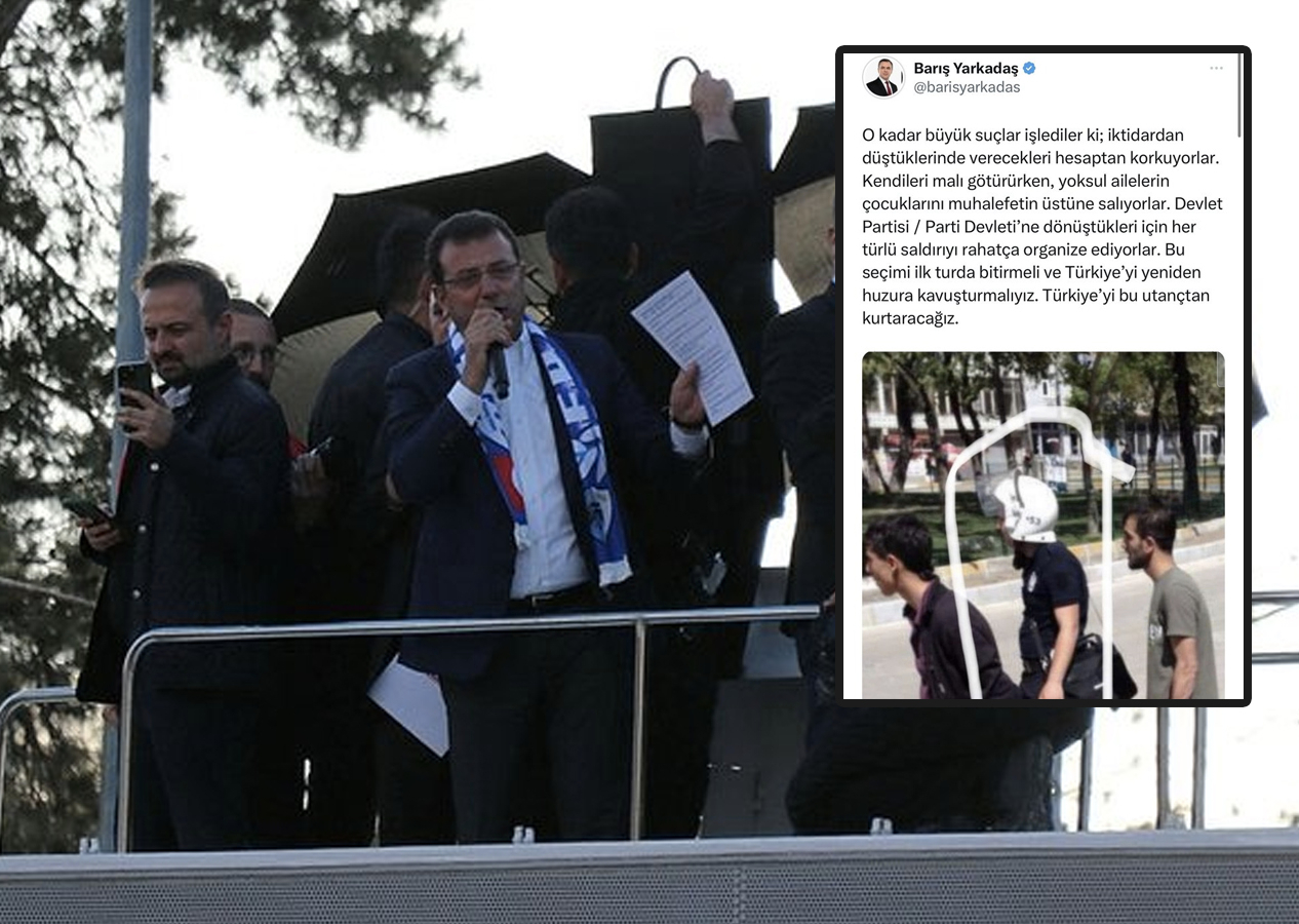 Barış Yarkadaş Türk polisini hedef gösterdi! Paylaşımı yalan çıkınca twiti sildi