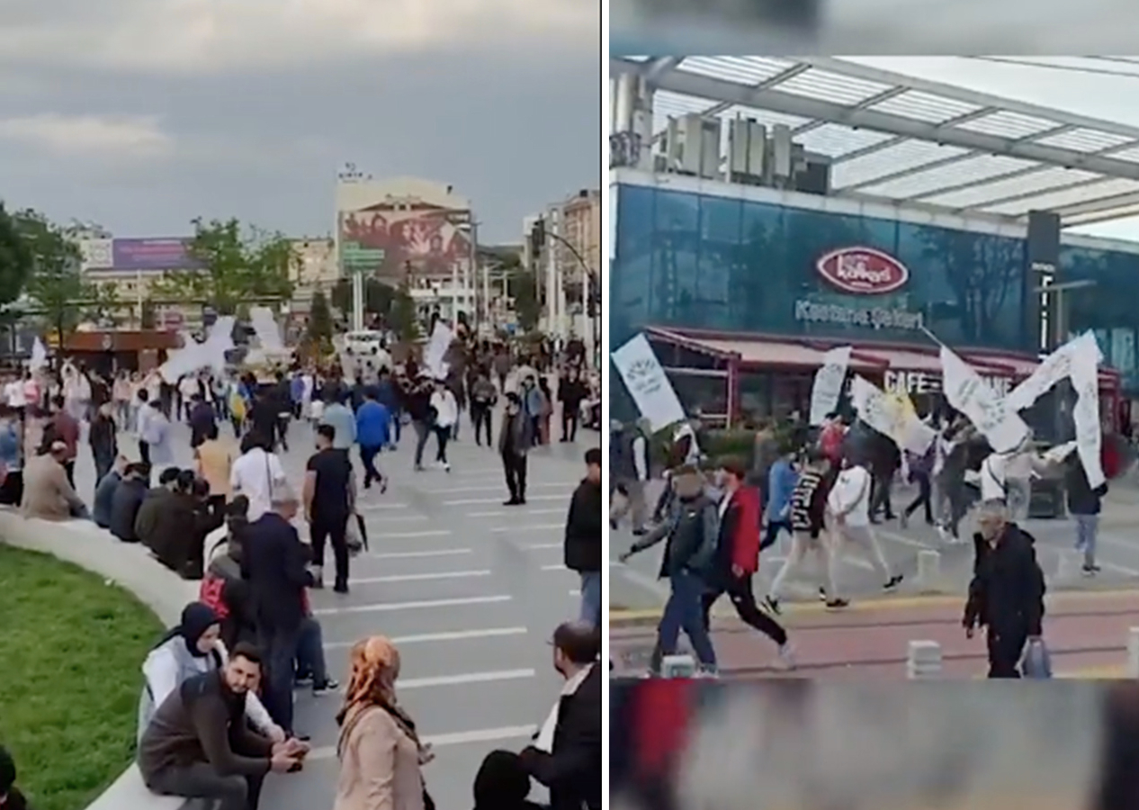 HDP'liler Bursa'da Cumhur İttifakı destekçilerine saldırdı