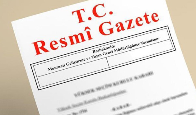 YAŞ kararları Resmi Gazete'de
