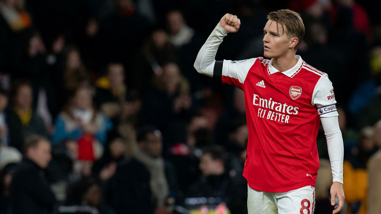 Martin Odegaard, Arsenal'i sırtlıyor