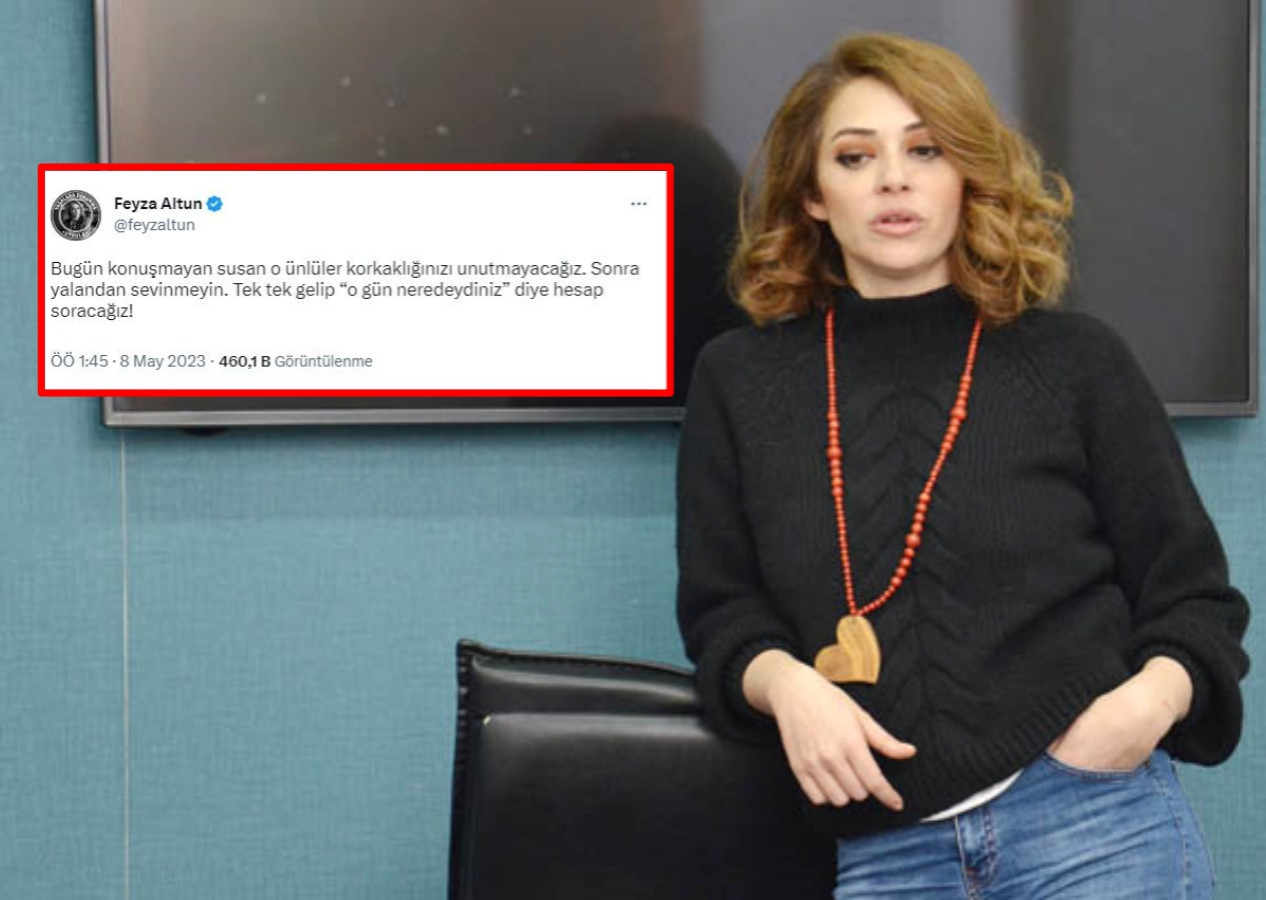 CHP'li ünlü avukat Feyza Altun ünlüleri tehdit etti: Susanlardan hesap soracağız!