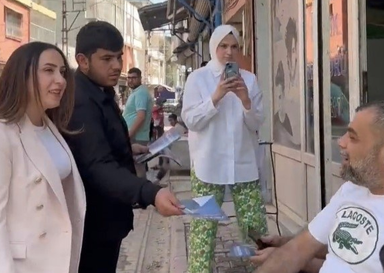 HDP'lilerden AK Parti Adana Milletvekili Adayı Fatima Yurduseven'e tehdit: "Kafana mermi yağdırırız"