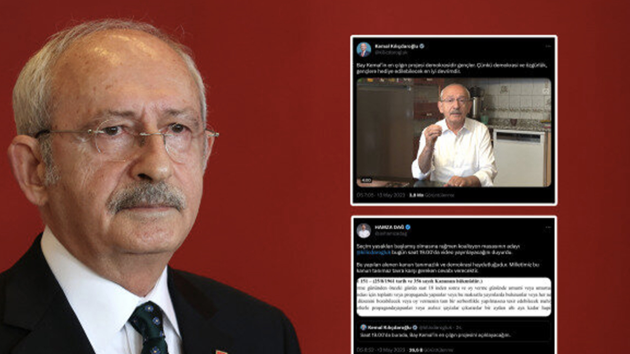 Kemal Kılıçdaroğlu seçim yasaklarını deldi!