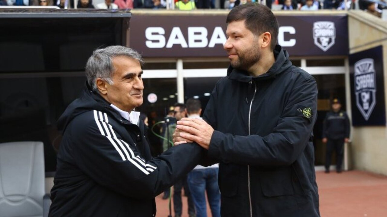 Beşiktaş Teknik Direktörü Şenol Güneş:  'Tek millet, iki devlet' dostluğu pekişmiş oldu...