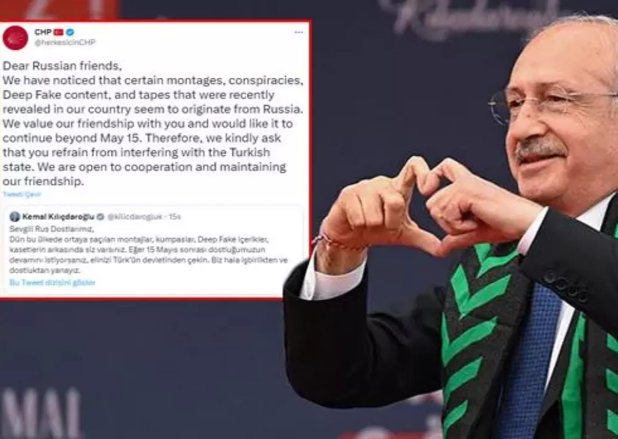 Kılıçdaroğlu'nun Rusya'ya resti, İngilizce'ye çevrilince yumuşatıldı!