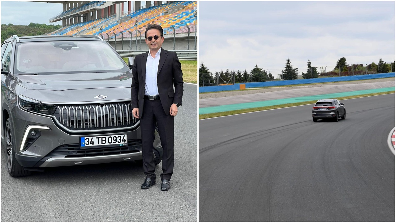 Tuzla Belediye Başkanı Şadi Yazıcı, yerli otomobil TOGG ile Tesla'ya meydan okudu!