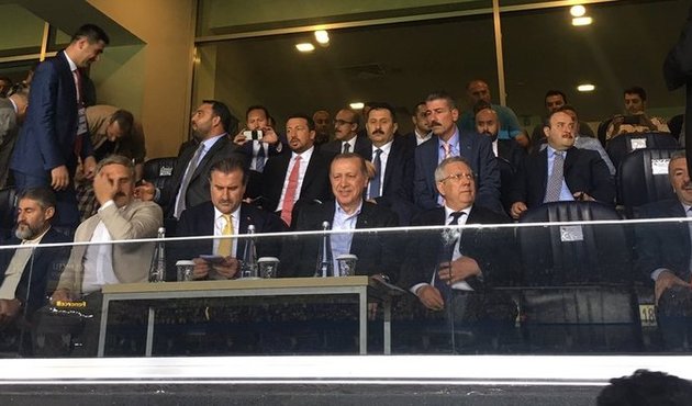 Cumhurbaşkanı Erdoğan Ülker Stadyumu'nda