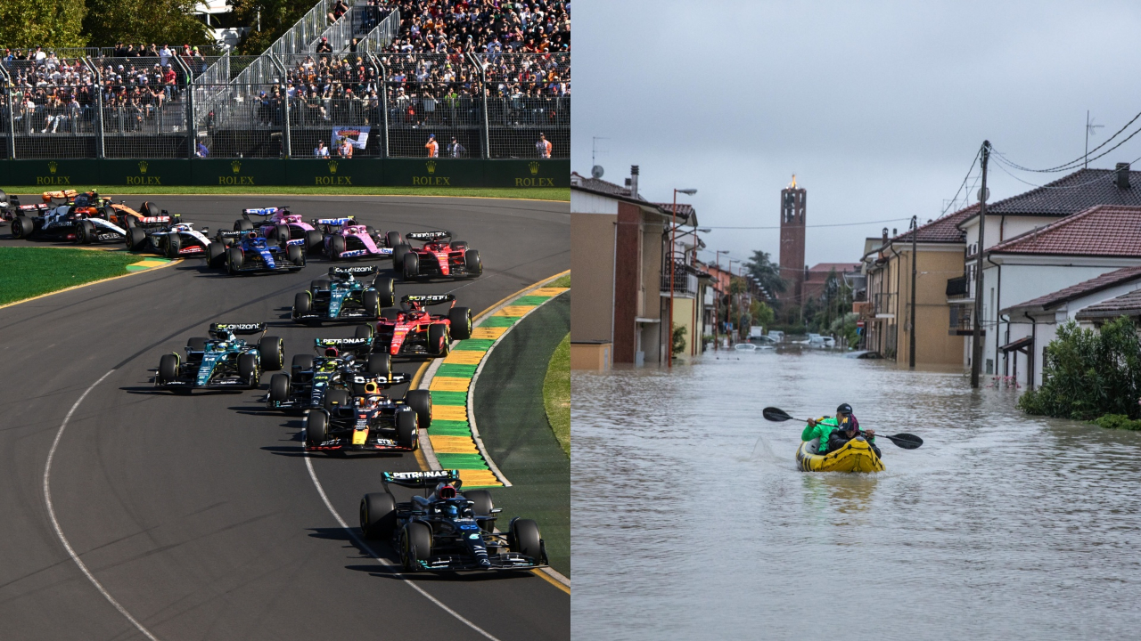 Formula 1'de Imola GP iptal edildi! İtalya'da sel felaketi