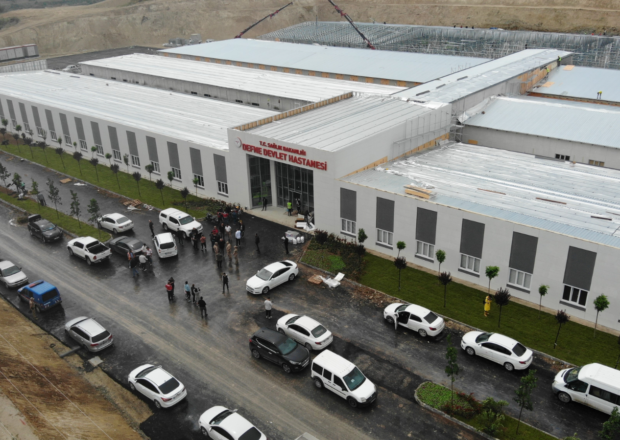 Defne Devlet Hastanesi, yarın Cumhurbaşkanı Erdoğan’ın ziyaretiyle açılıyor