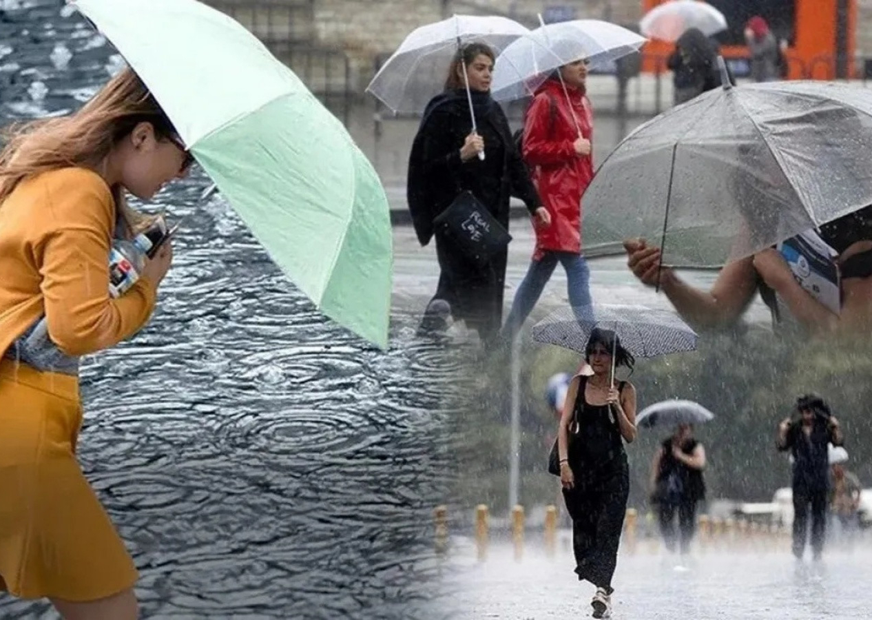 Meteoroloji'den kuvvetli gök gürültülü sağanak yağış uyarısı! İstanbul için saat verildi...
