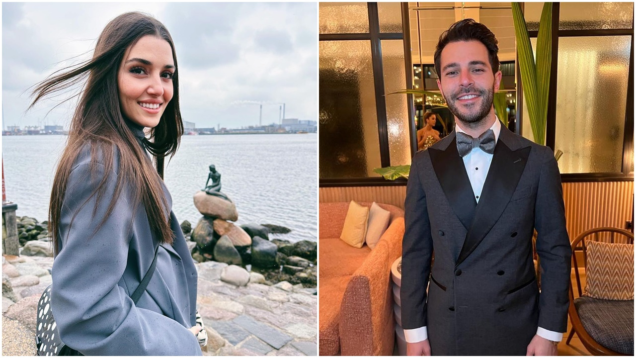 Hande Erçel sevgilisi Hakan Sabancı'nın annesi Arzu Sabancı ile tanıştı!