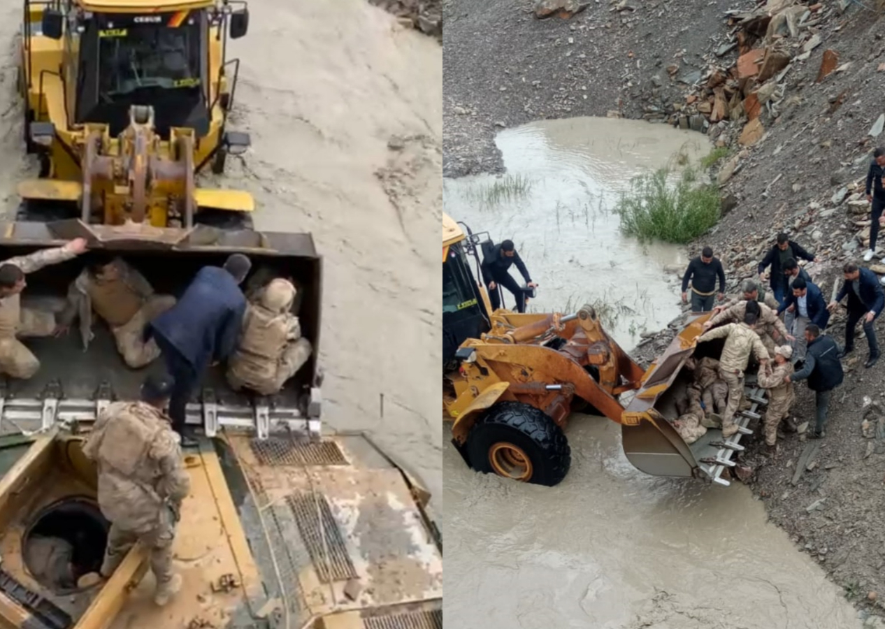 Hakkari'de askeri araç Zap Suyu’na uçtu! 12 asker asker yaralı