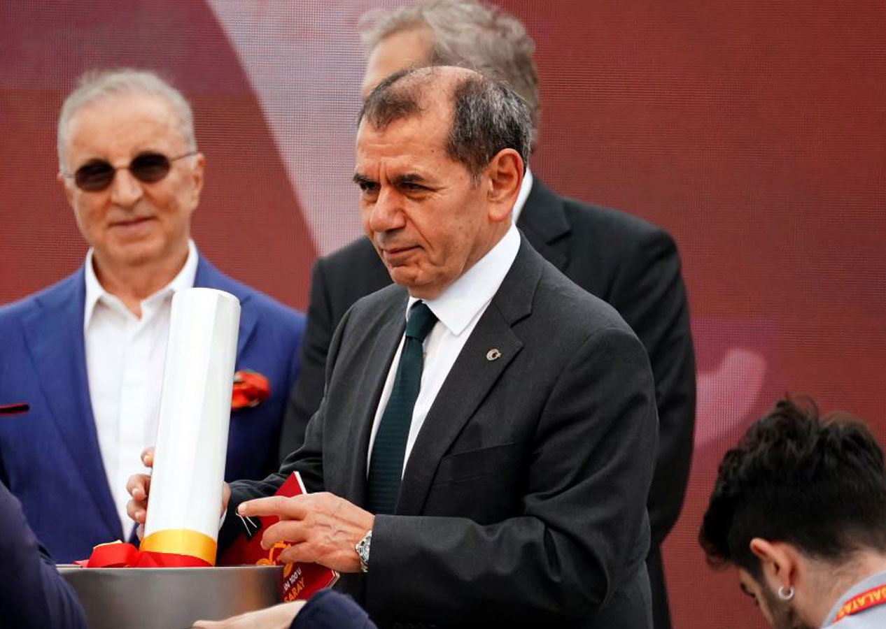 Galatasaray’ın yeni evi Kemerburgaz'da temel atma töreni yapıldı