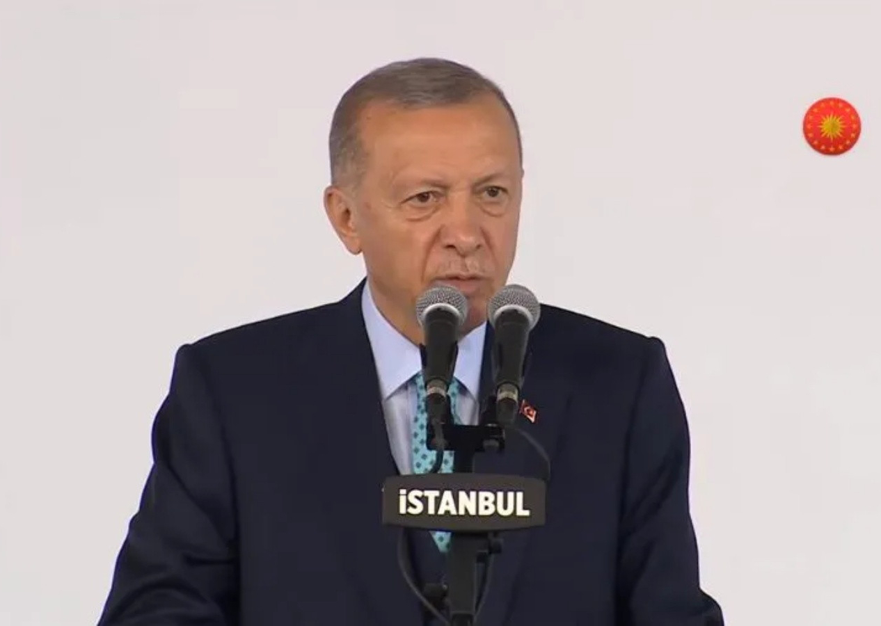 Cumhurbaşkanı Erdoğan, İstanbul Modern ziyaretinde konuştu: Yurt dışına kaçırılan 12 bin eseri ait olduğu topraklara döndürdük