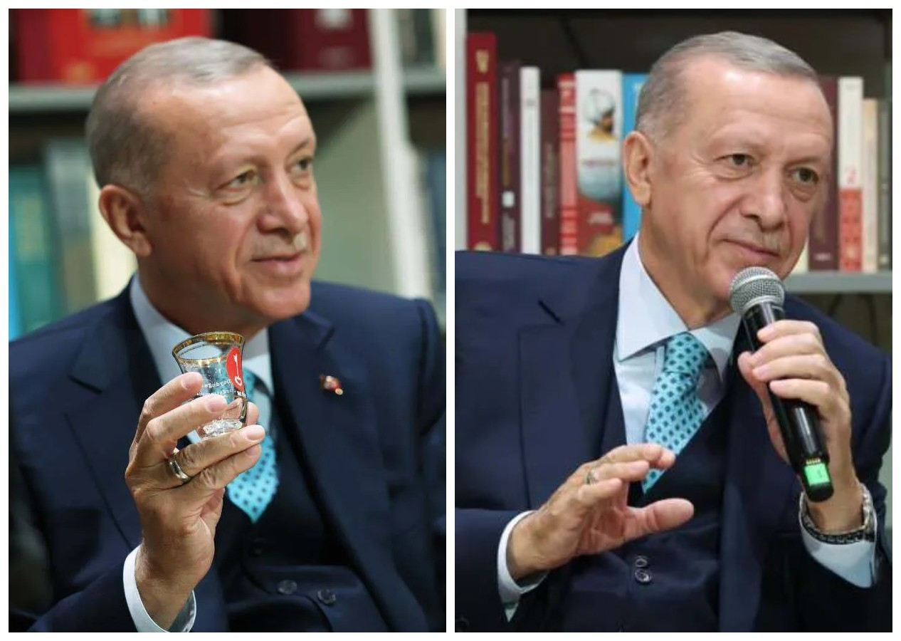 Cumhurbaşkanı Recep Tayyip Erdoğan'a duygulandıran hediye!