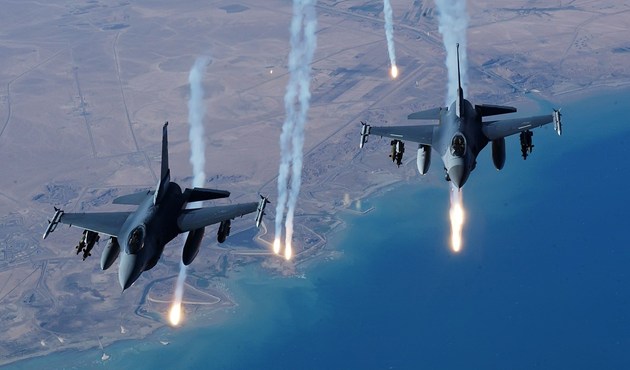Koalisyonun Suriye ve Irak'taki hava saldırılarında 624 sivil öldü...