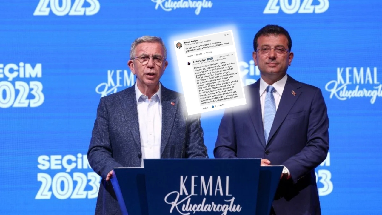 CHP’nin seçim sistemini hazırlayan isim, seçim gecesi yapılan manipülasyonu ifşa etti: Kılıçdaroğlu hiç kazanmıyordu