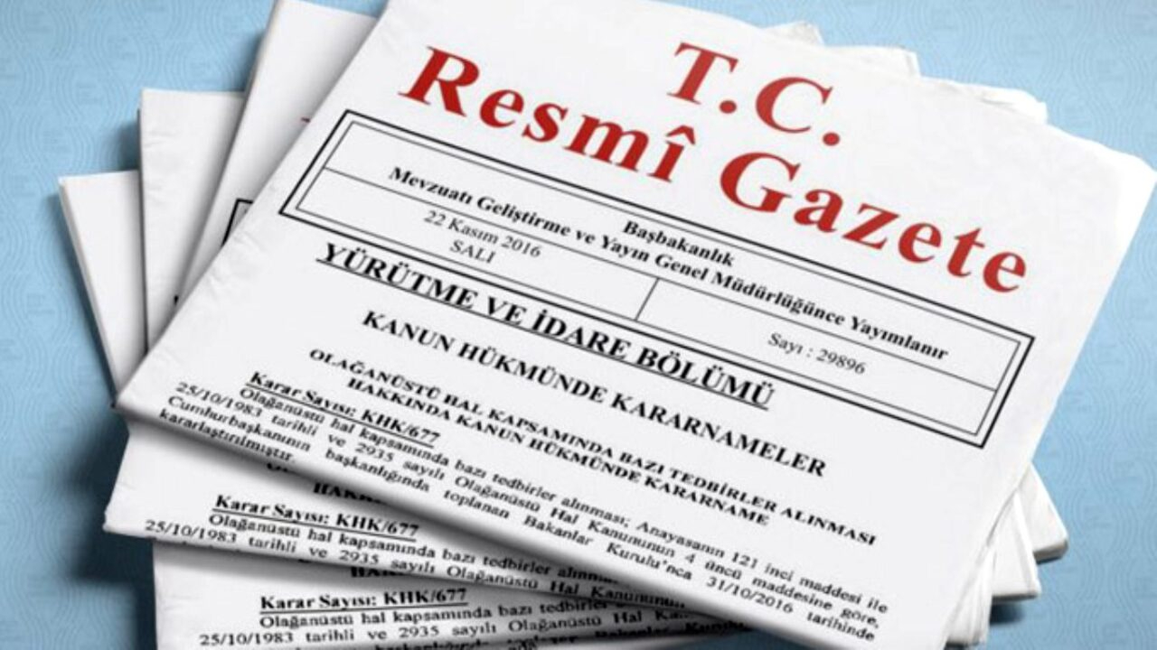 1 Haziran 2023 Resmi Gazete kararları!