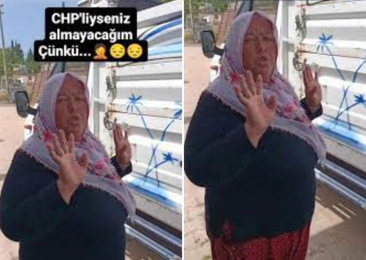 Depremzede kadından yardım tepkisi: CHP'liyseniz almayacağım!