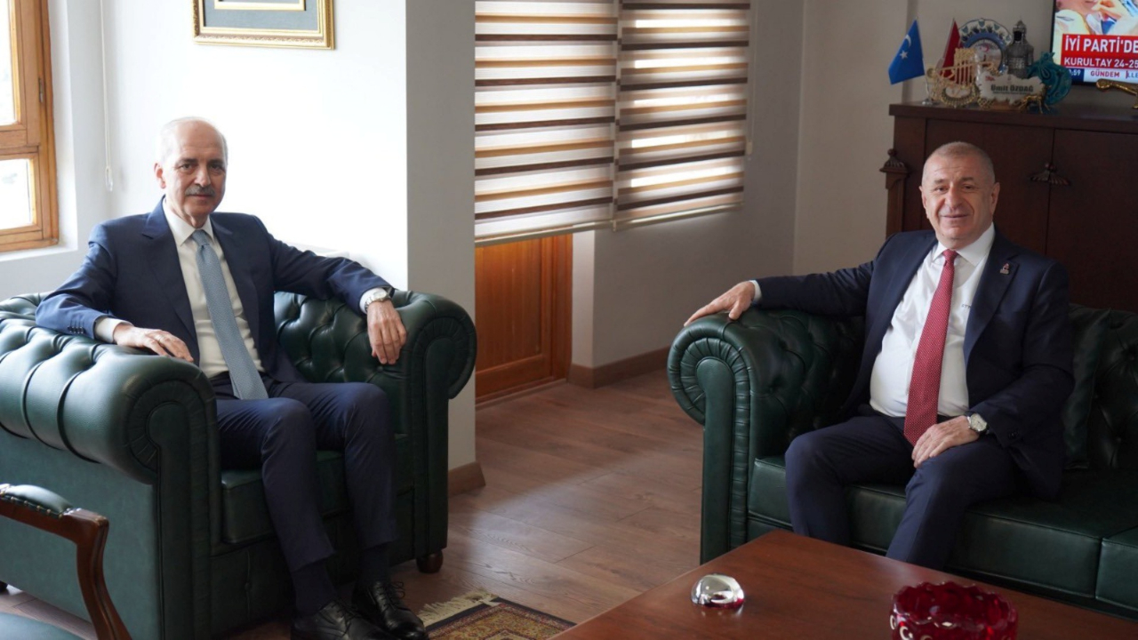 Numan Kurtulmuş-Ümit Özdağ görüşmesi sona erdi: Görüşme sonrası açıklama