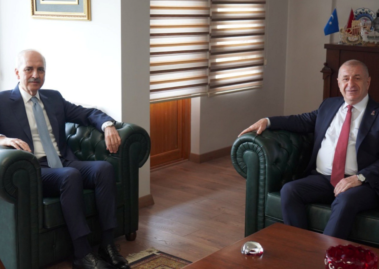 Numan Kurtulmuş-Ümit Özdağ görüşmesi sona erdi: Görüşme sonrası açıklama