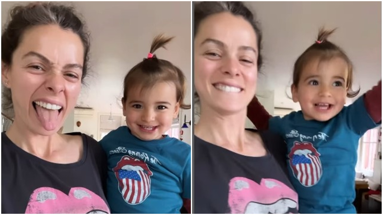 Özge Özpirinçci ve kızı Mercan’ın dansına takipçilerinden yoğun ilgi!