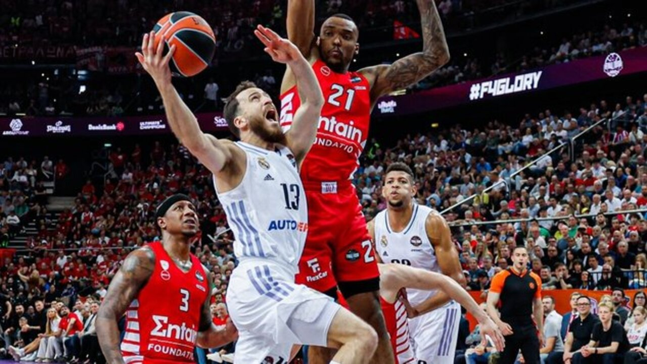 THY EuroLeague'de şampiyon Real Madrid! Olympiakos 78 - 79 Real Madrid | Maçın sonucu...