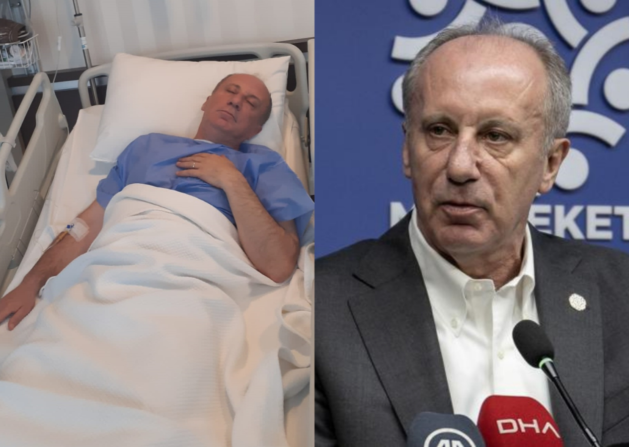 Muharrem İnce'den hastanede paylaşım: Söylentiler gerçek değil