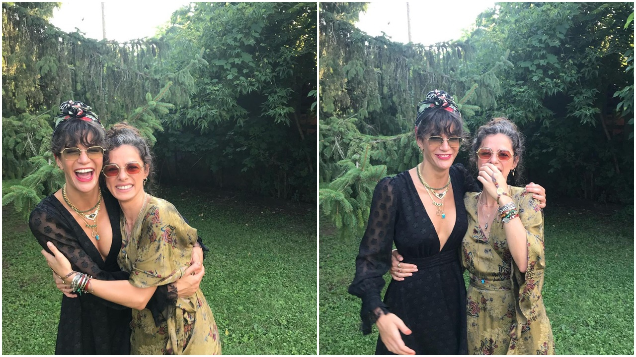 Özge Özpirinçci'den dikkat çeken paylaşım! Berrak Tüzünataç ile arasındaki boy farkını tiye aldı