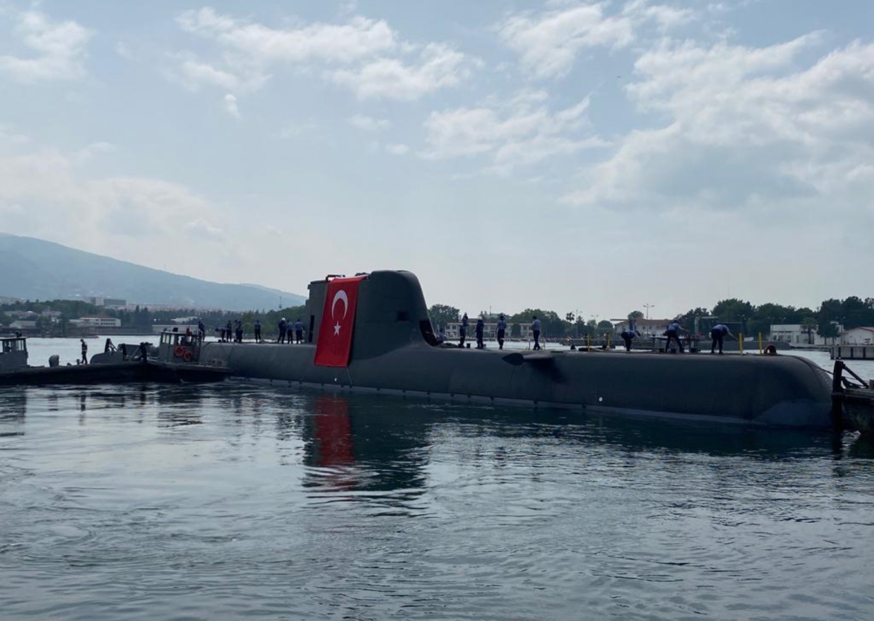 Milli Savunma Bakanlığı duyurdu: Yeni tip denizaltı gemisi 'Hızırreis' suya indirildi!