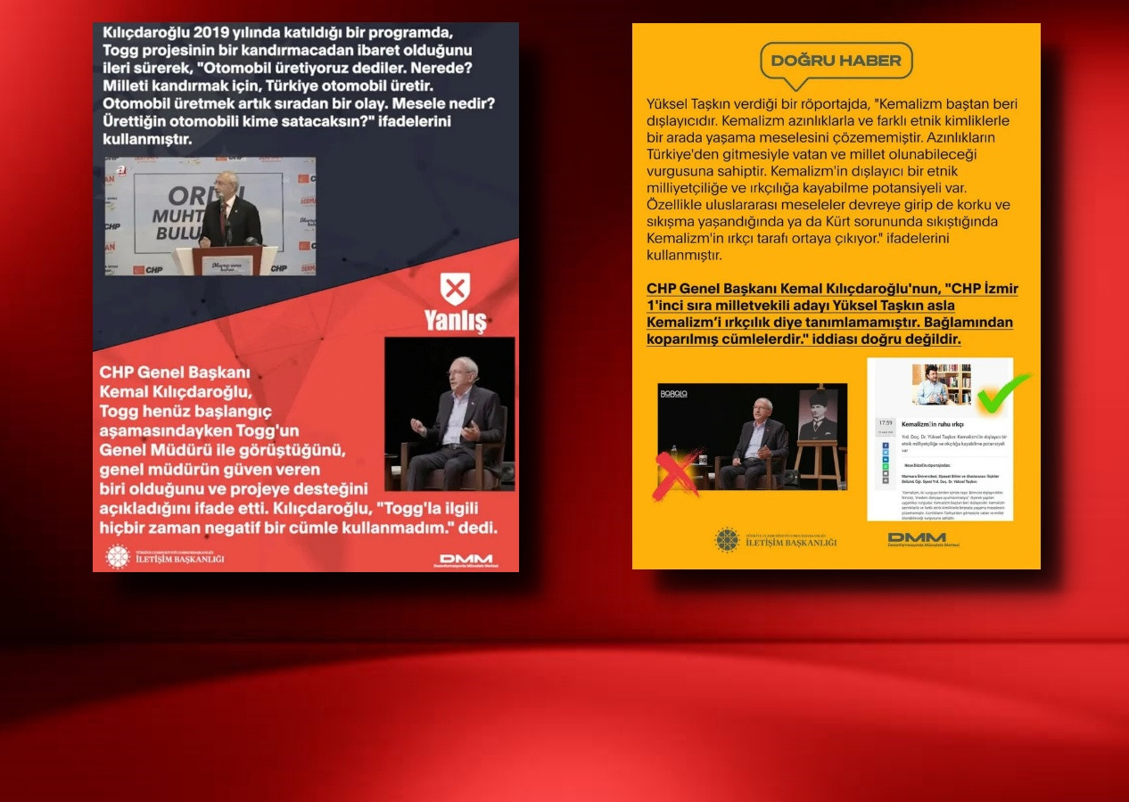 İletişim Başkanlığı tek tek paylaştı! İşte Kemal Kılıçdaroğlu'nun Babala TV'deki yalanları...