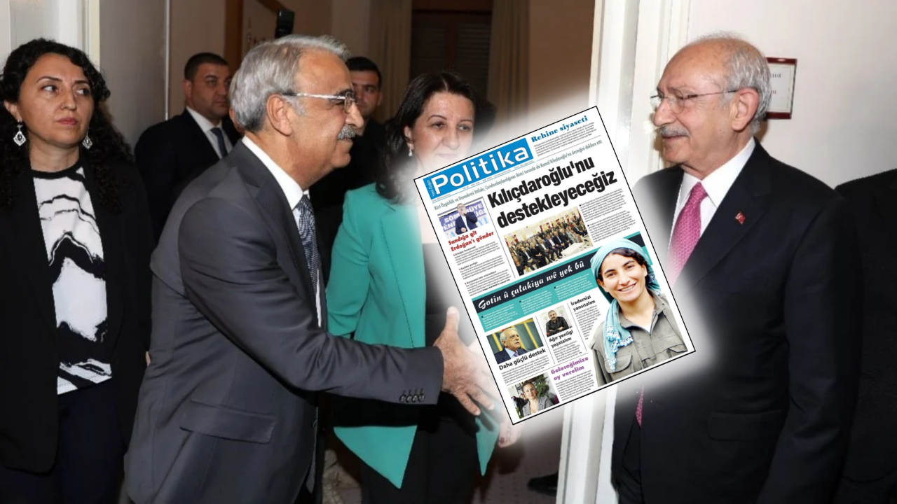 PKK gazetesi Kemal Kılıçdaroğlu'na desteğini manşetten verdi!