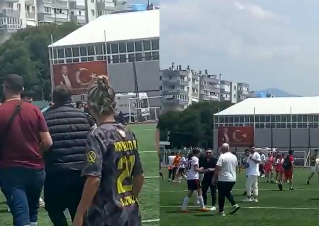 Futbol sahasında kadına şiddet! Taraftarlar kadın futbolculara saldırdı...