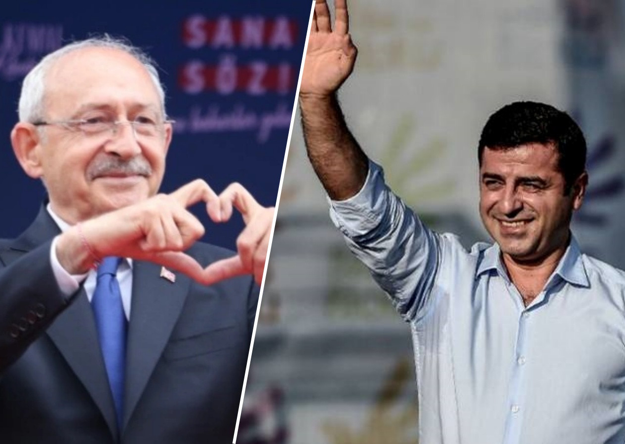 HDP ve YSP'den sonra Demirtaş'tan da destek çağrısı: Kılıçdaroğlu'nu Cumhurbaşkanı yapalım, Türkiye nefes alsın!
