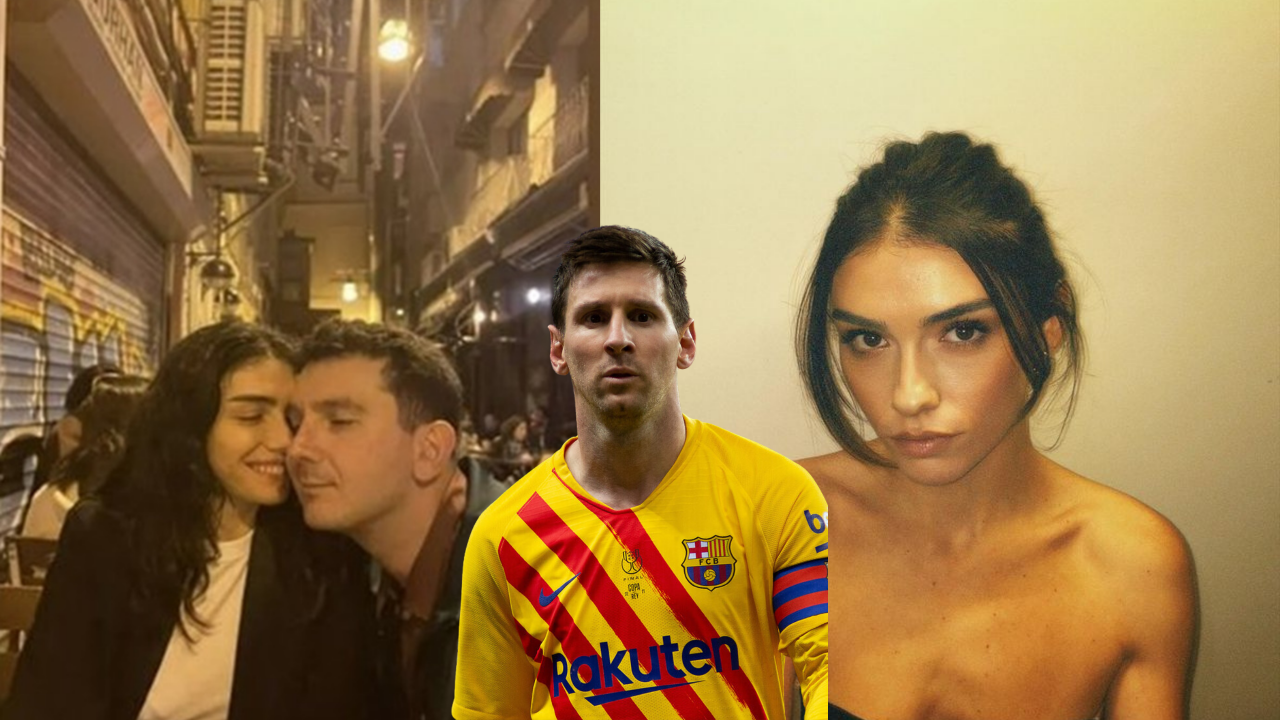 Hazar Ergüçlü ve Kutay Soyocak'tan aşk ilanı! Messi benzerliği dillere dolandı