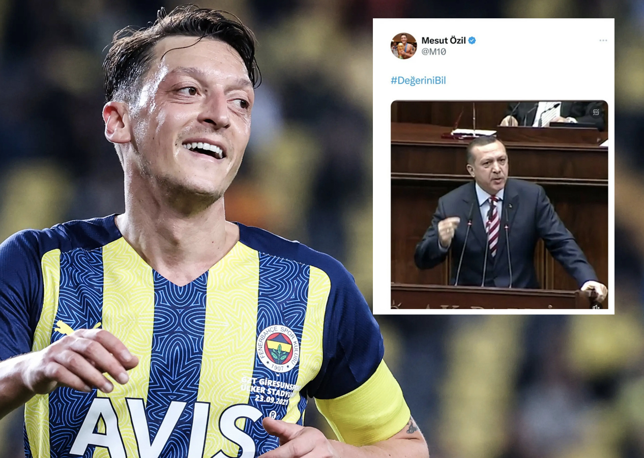 Mesut Özil, Erdoğan'a desteğini açıkladı: Muhaliflerden tepki gecikmedi